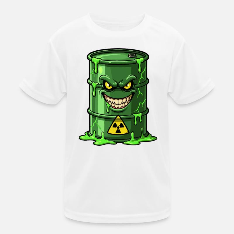Grim Poison Barrel Kids Functional T-Shirt