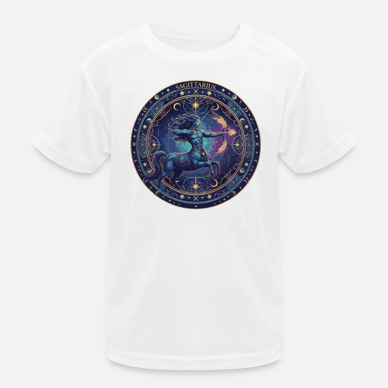 Schütze Sternenzeichen Kinder Funktions-T-Shirt