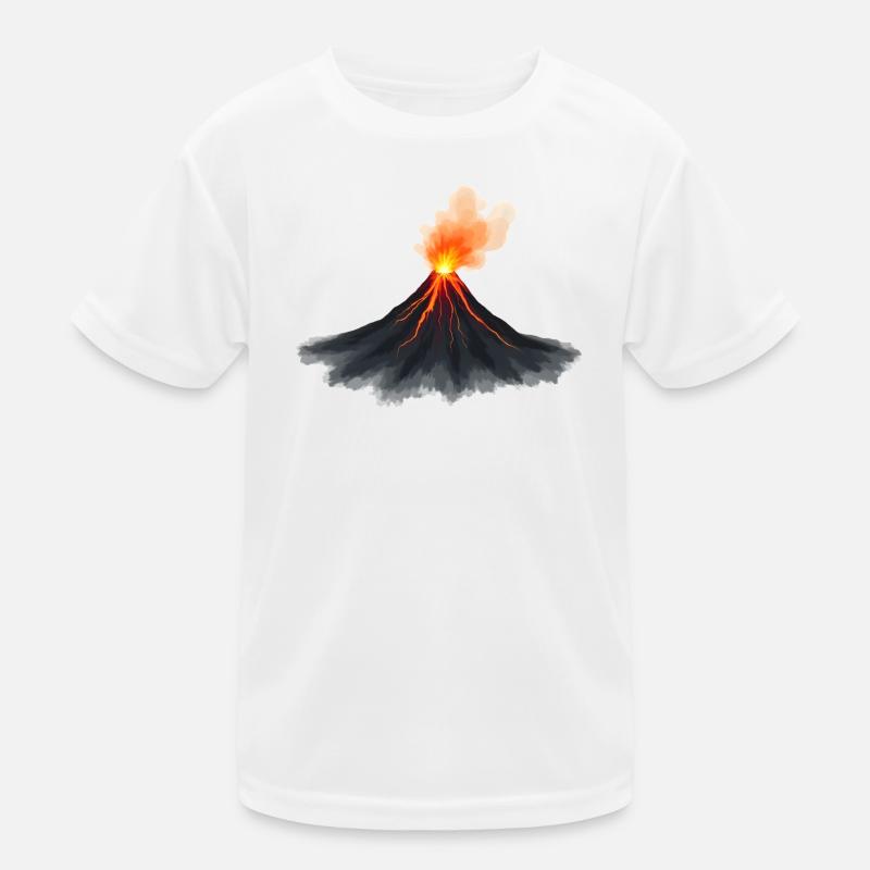 Vulkan Kinder Funktions-T-Shirt