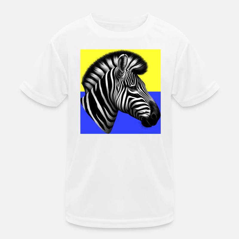 zèbre T-shirt sport Enfant