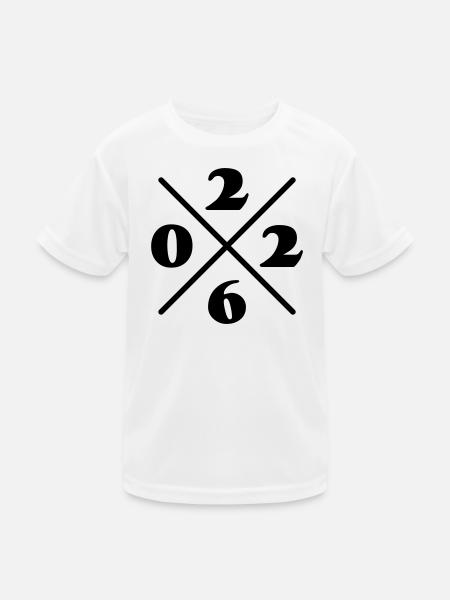 Année élémentaire 2026 - T-shirt sport Enfant - blanc - Devant