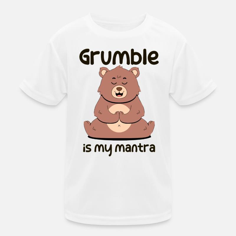 Grogner est mon mantra T-shirt sport Enfant