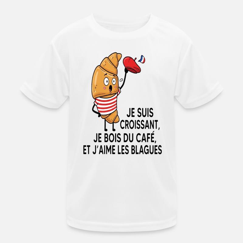 CROISSANT T-shirt sport Enfant