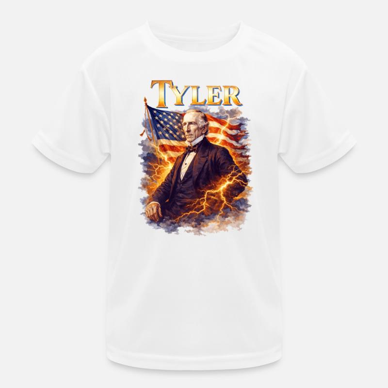Tyler Sturmheld mit Flagge Kinder Funktions-T-Shirt
