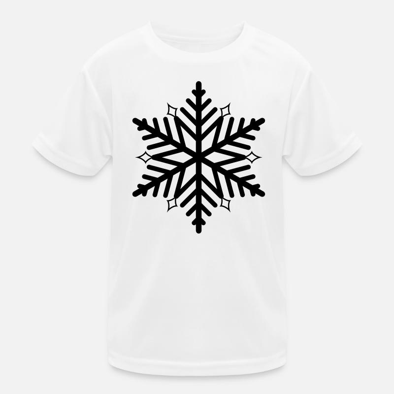 flake snowflake snow flake Kids Functional T-Shirt