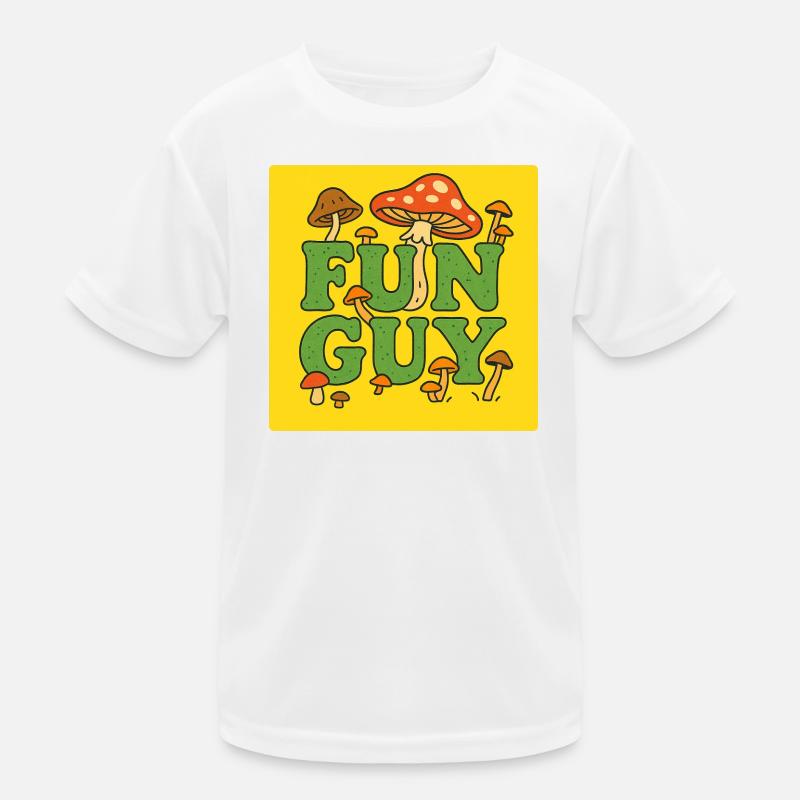 Fun Guy Pilz-Tee Kinder Funktions-T-Shirt