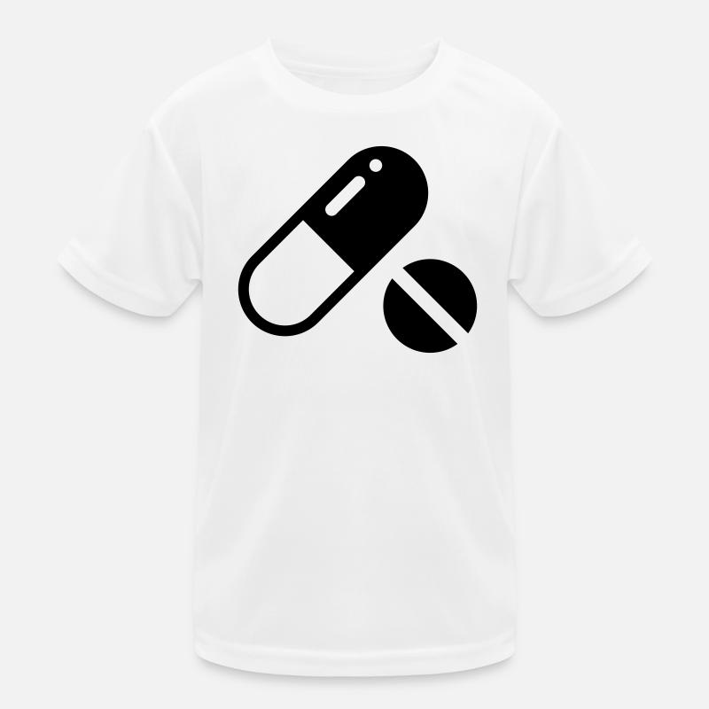 Pills Pillen Tabletten Kinder Funktions-T-Shirt