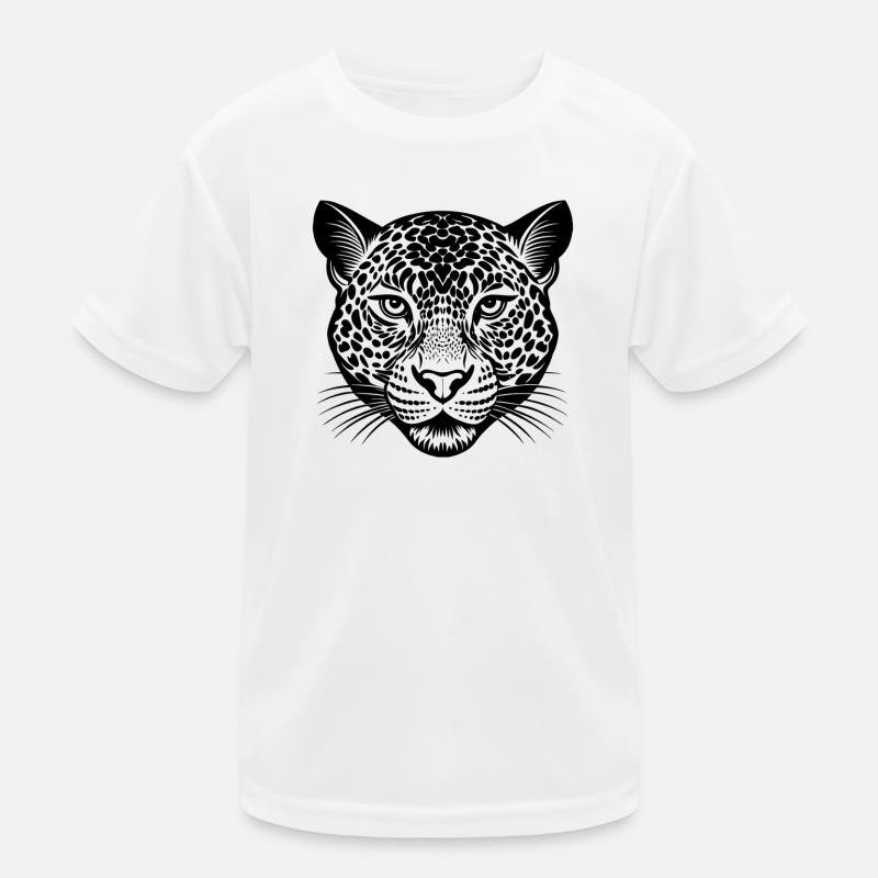 Leopard head Kids Functional T-Shirt