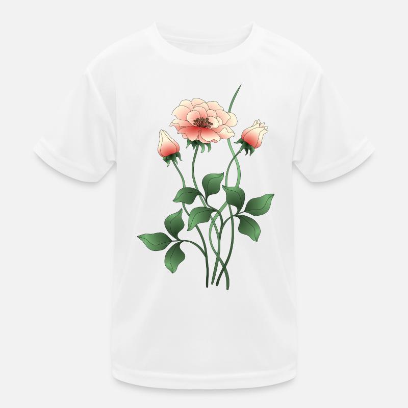 Fleur T-shirt sport Enfant