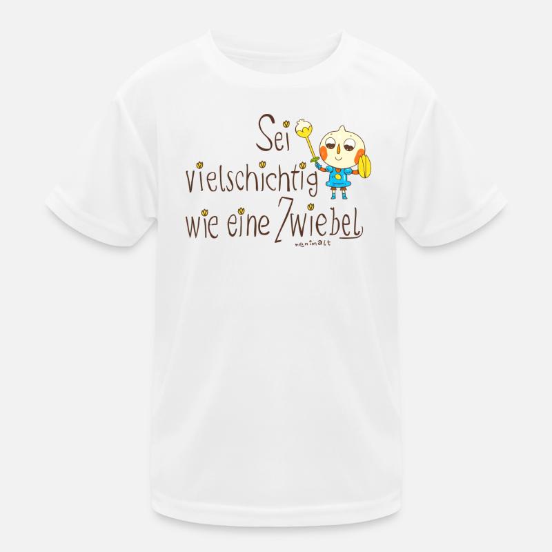 Be multi-layered like an onion Kids Functional T-Shirt