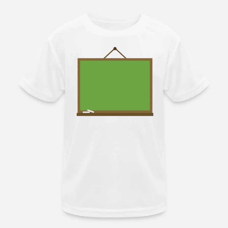 Tableau noir de l’école T-shirt sport Enfant