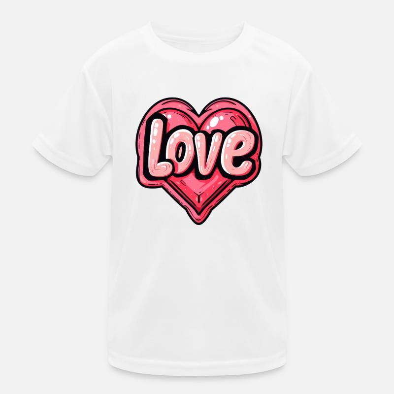 Liebe Kinder Funktions-T-Shirt