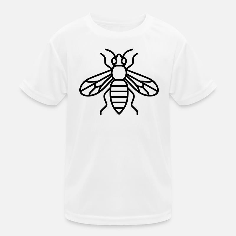 Wespe Kinder Funktions-T-Shirt