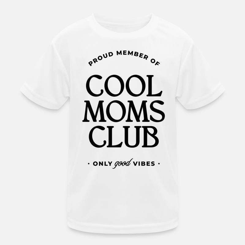 Cool Moms Club Kinder Funktions-T-Shirt