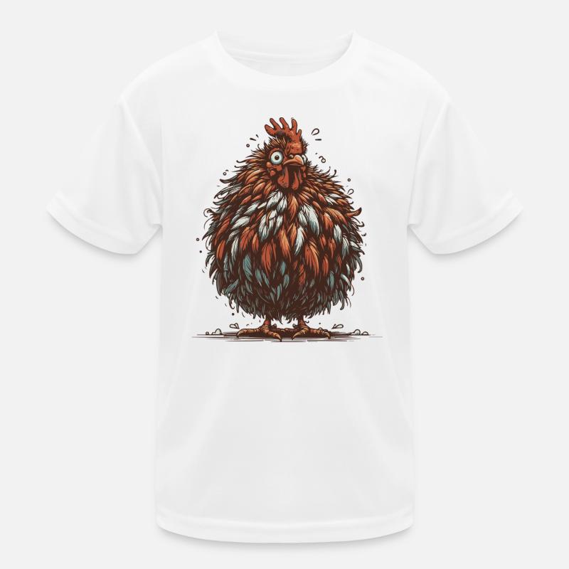 Eggsistential Crisis Kids Functional T-Shirt