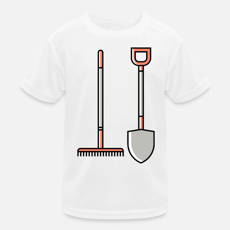 Shovel icon Kids Functional T-Shirt