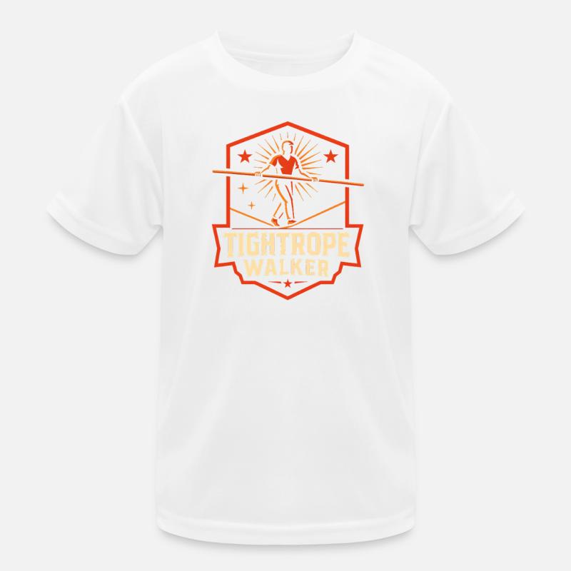 Funambuliste de cirque Cirque pour enfants drôle T-shirt sport Enfant