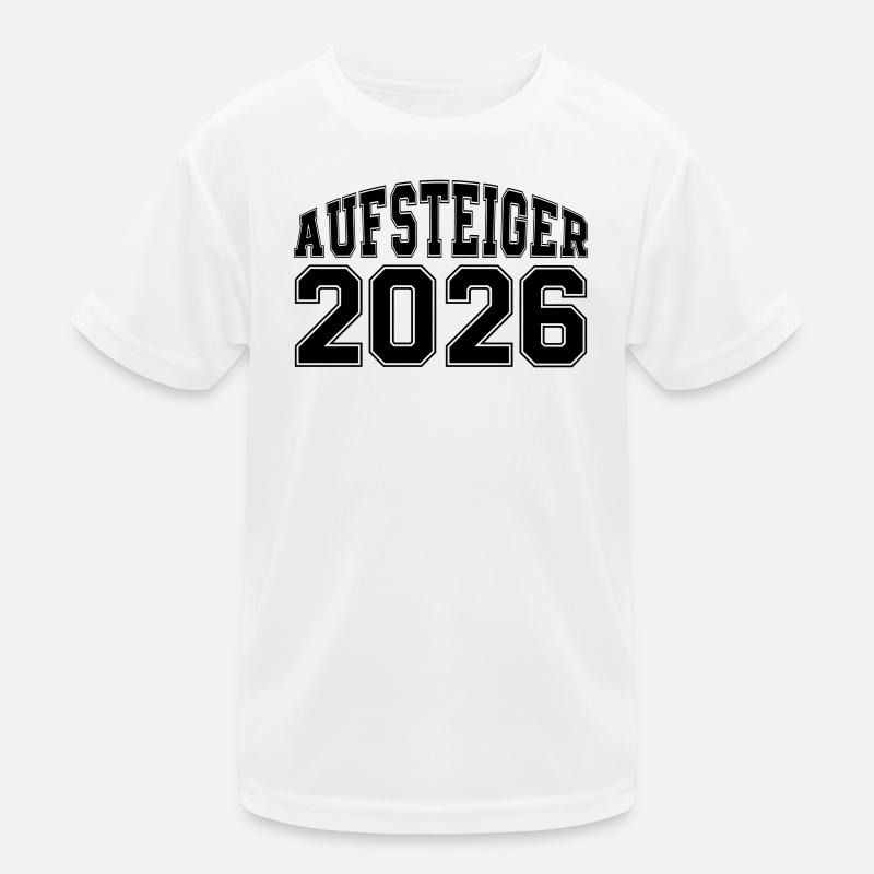 Aufsteiger 2026 Kinder Funktions-T-Shirt