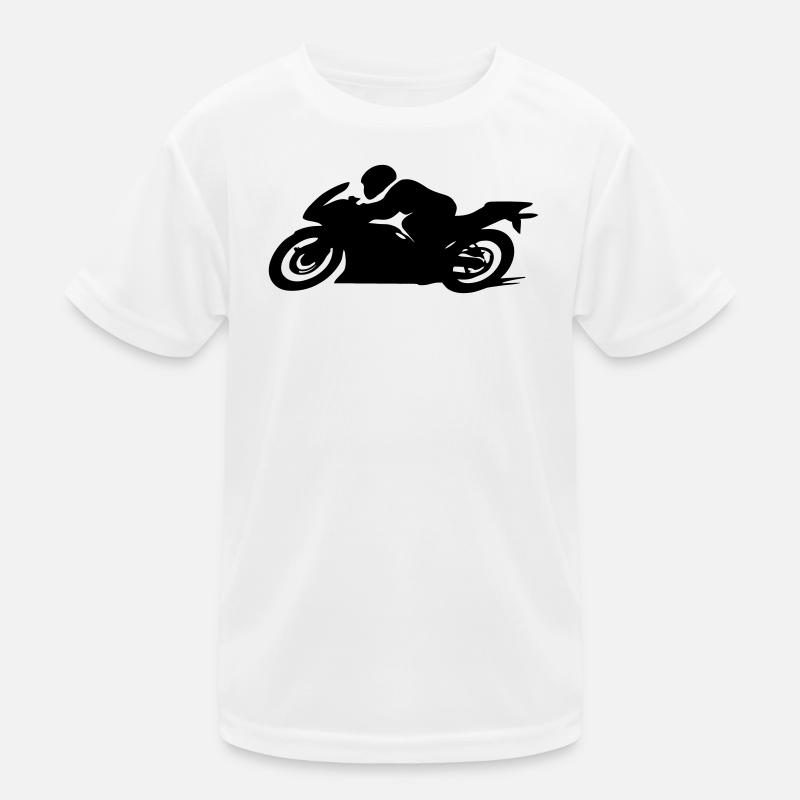motorcycle Kids Functional T-Shirt