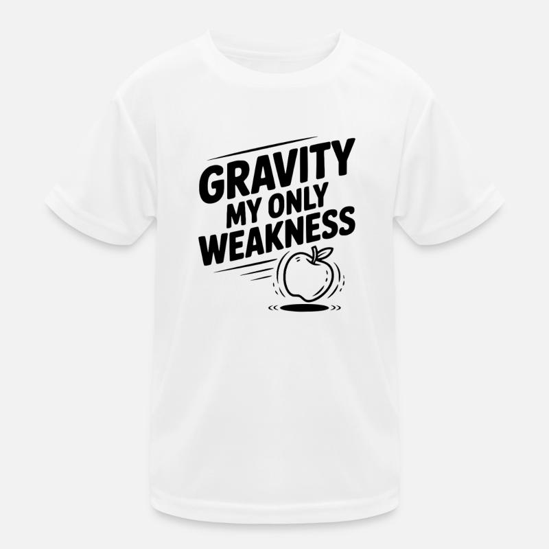 Gravity My Only Weakness Kids Functional T-Shirt