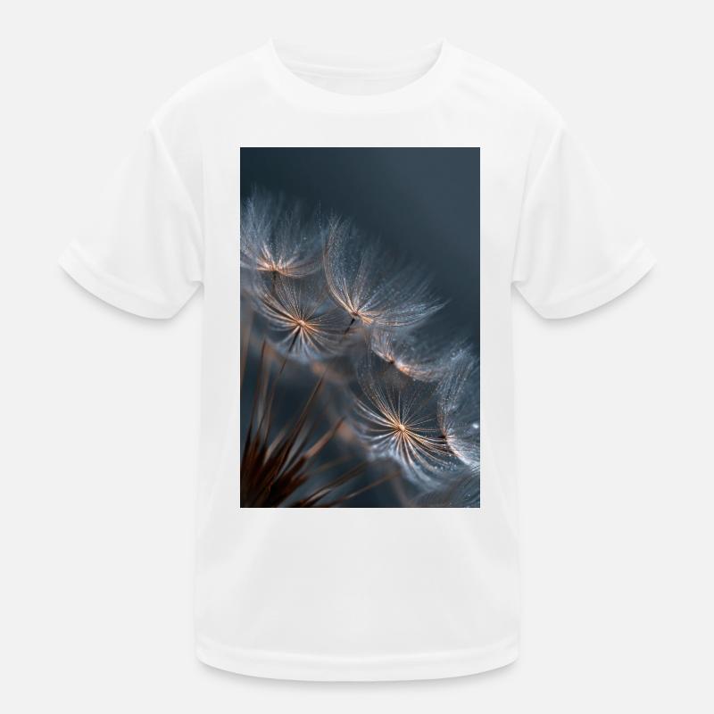 Dandelion Dewlight - Kids Functional T-Shirt - white