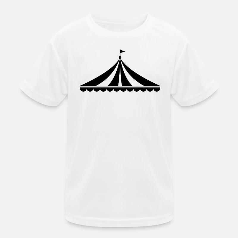 Zirkuszelt-Karneval Kinder Funktions-T-Shirt
