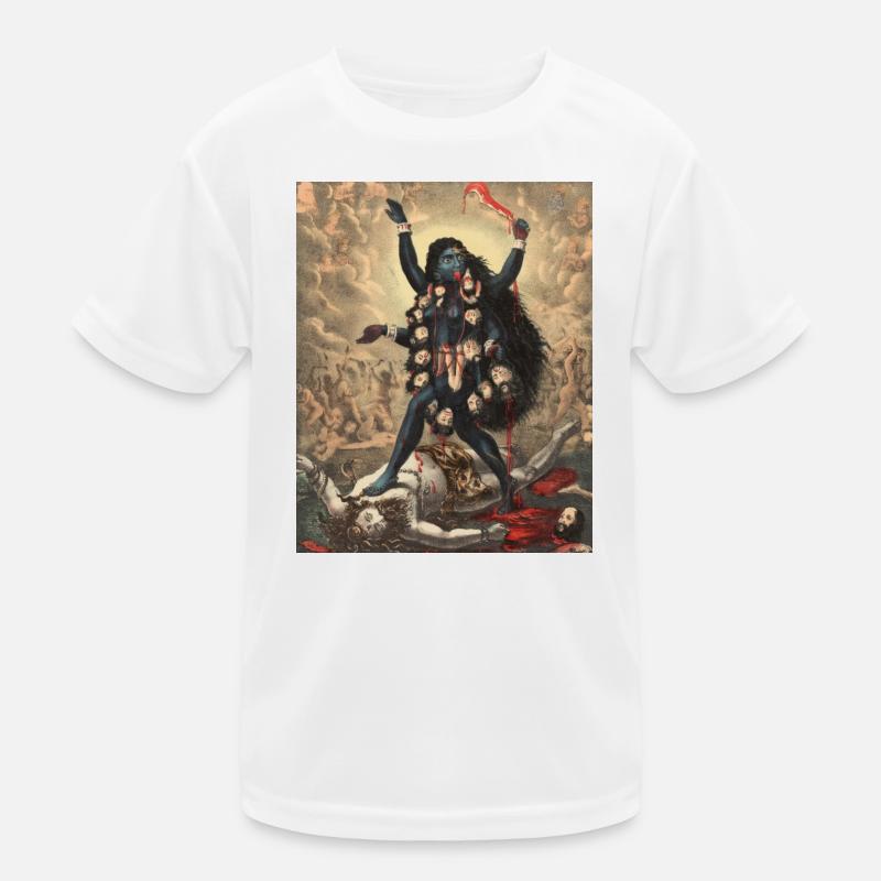 Kali, the wrathful protector Kids Functional T-Shirt