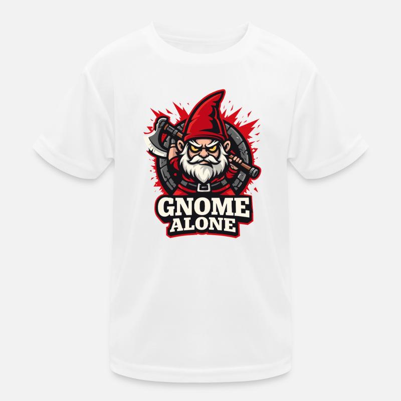 Böser Gnom, Dunkler Gnom, Goth-gnom, Lustiger Gnom Kinder Funktions-T-Shirt