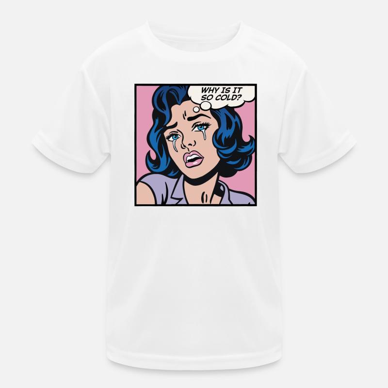 Why is it so cold? Kids Functional T-Shirt