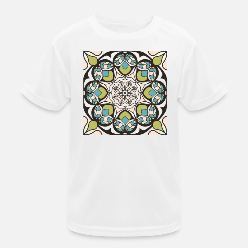 Spring Mandala Kids Functional T-Shirt