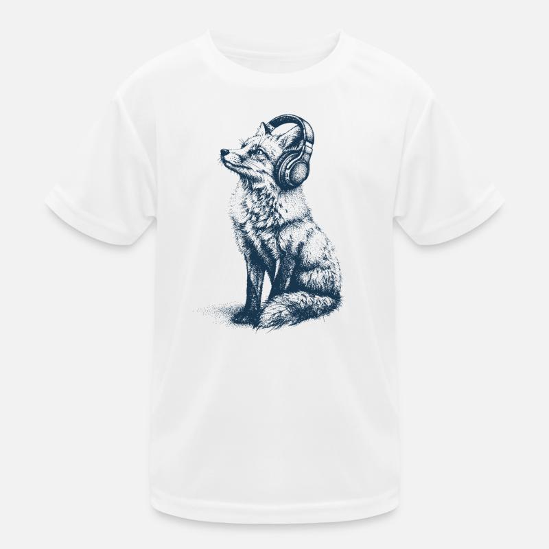Music Fox T-shirt sport Enfant