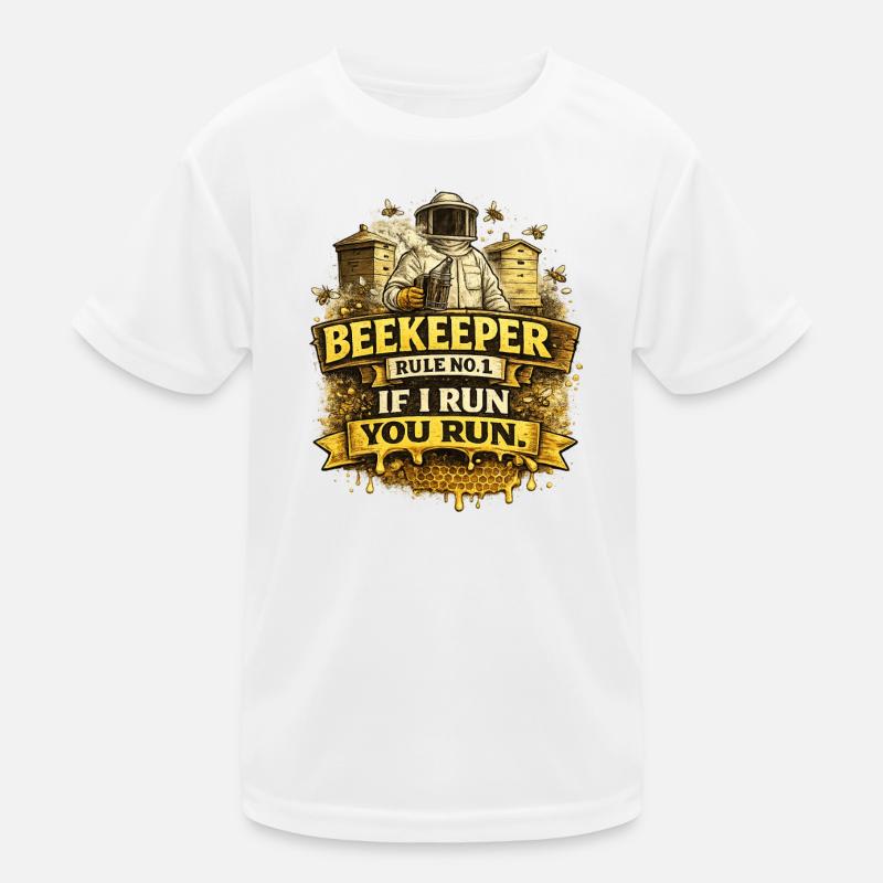 Beekeeper Rule - Imker Bienen Honig Biene Kinder Funktions-T-Shirt