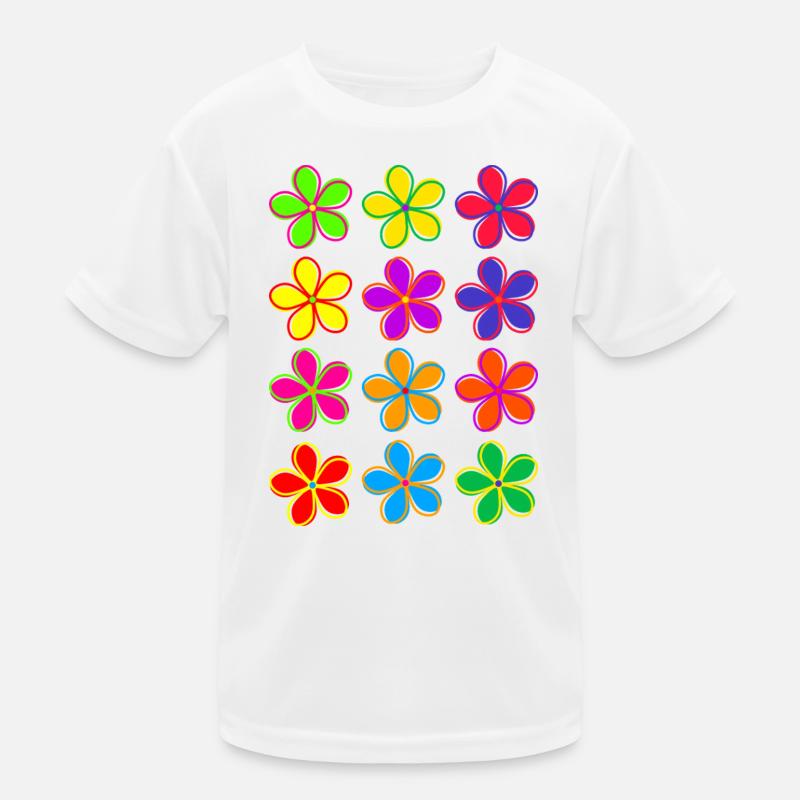 Gänseblümchen-Blumen Kinder Funktions-T-Shirt