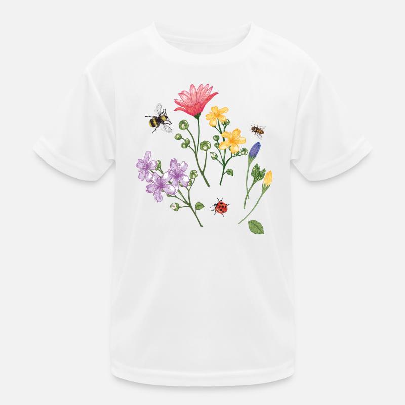 Prairie fleurie T-shirt sport Enfant