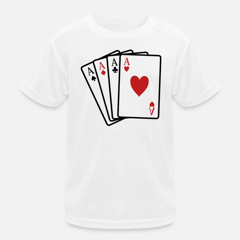 Cartes de poker T-shirt sport Enfant