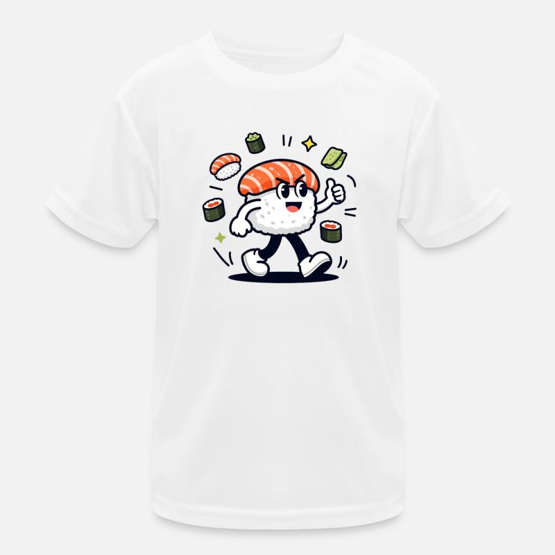 Chef sushi nigiri T-shirt sport Enfant