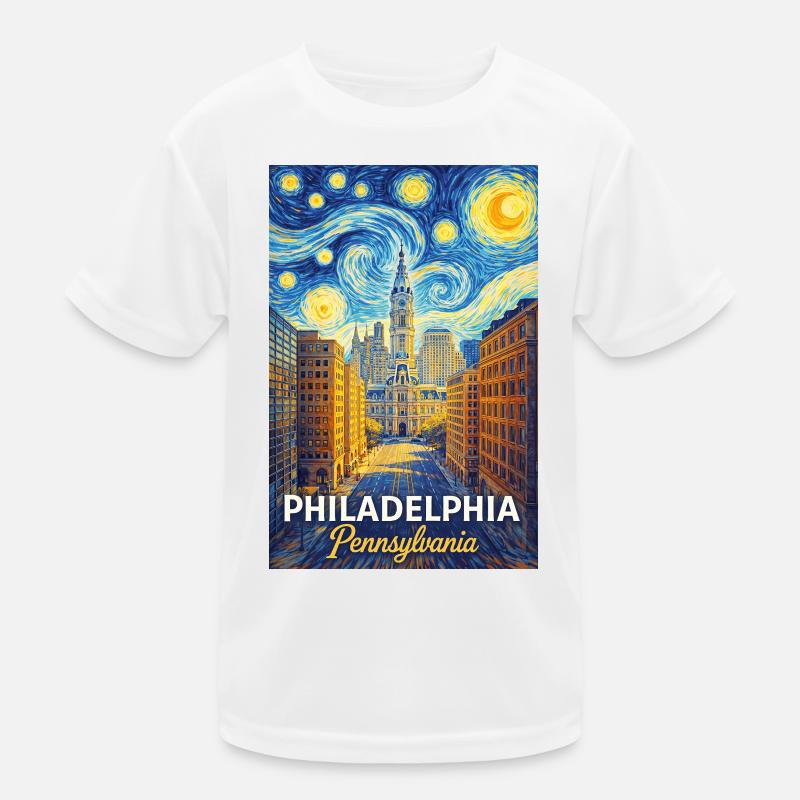 Philadelphie, Pennsylvanie T-shirt sport Enfant