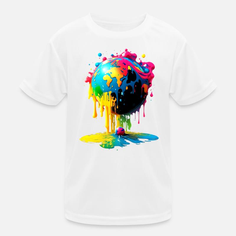 Globe - Terre - Globe T-shirt sport Enfant