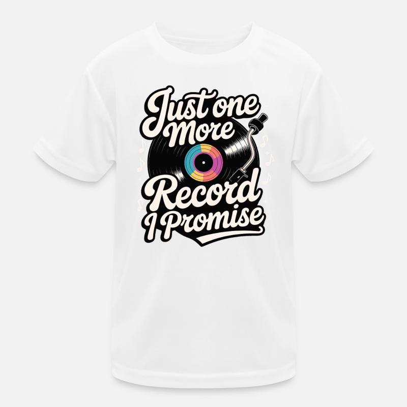 Nur noch eine Platte, versprochen Kinder Funktions-T-Shirt
