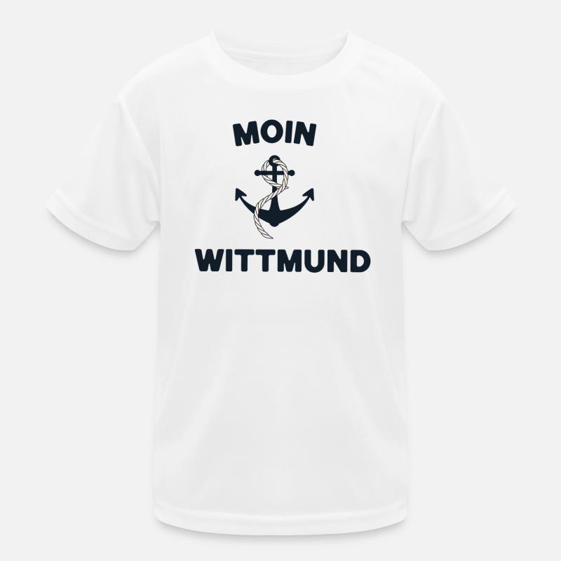 Moin Wittmund – Conception d’ancres maritimes T-shirt sport Enfant