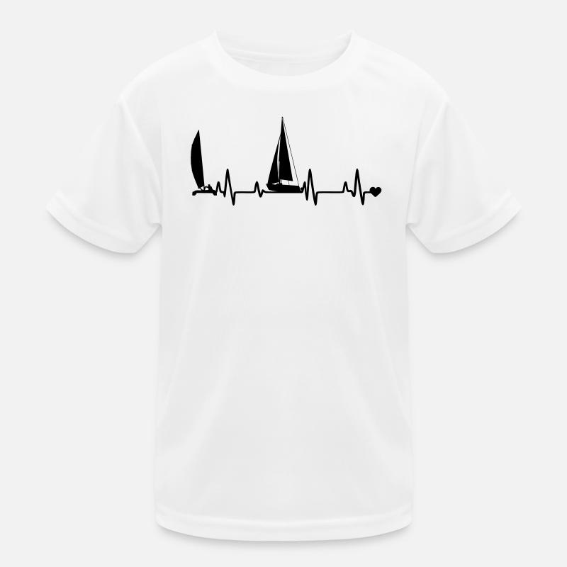 Sailboat Kids Functional T-Shirt