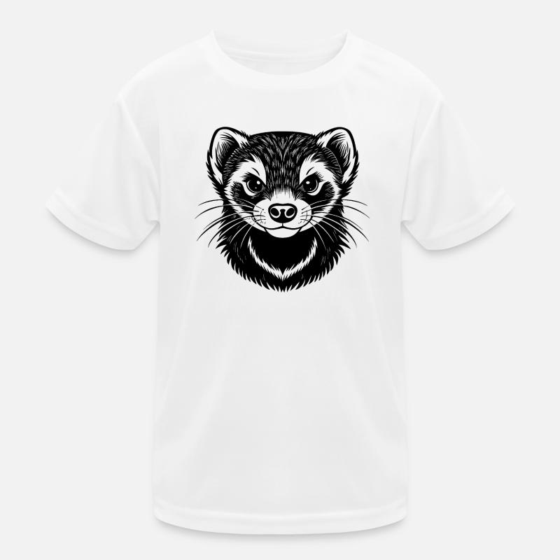 Frettchen Kinder Funktions-T-Shirt