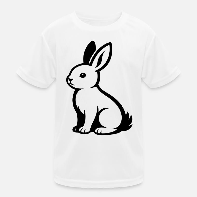 Hase Kinder Funktions-T-Shirt