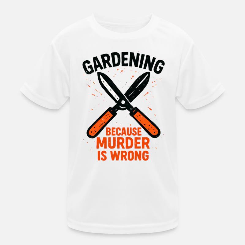 Pruning shears Humor Gardening Permaculture Kids Functional T-Shirt