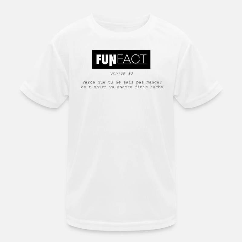 FUNFact_-2 T-shirt sport Enfant