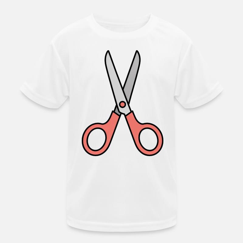 Schere - Comic-Schere Kinder Funktions-T-Shirt