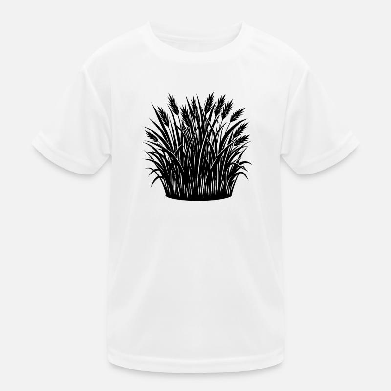 Gras Kinder Funktions-T-Shirt