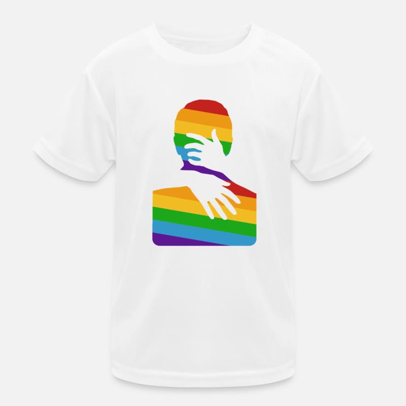 Umarme mich Kinder Funktions-T-Shirt