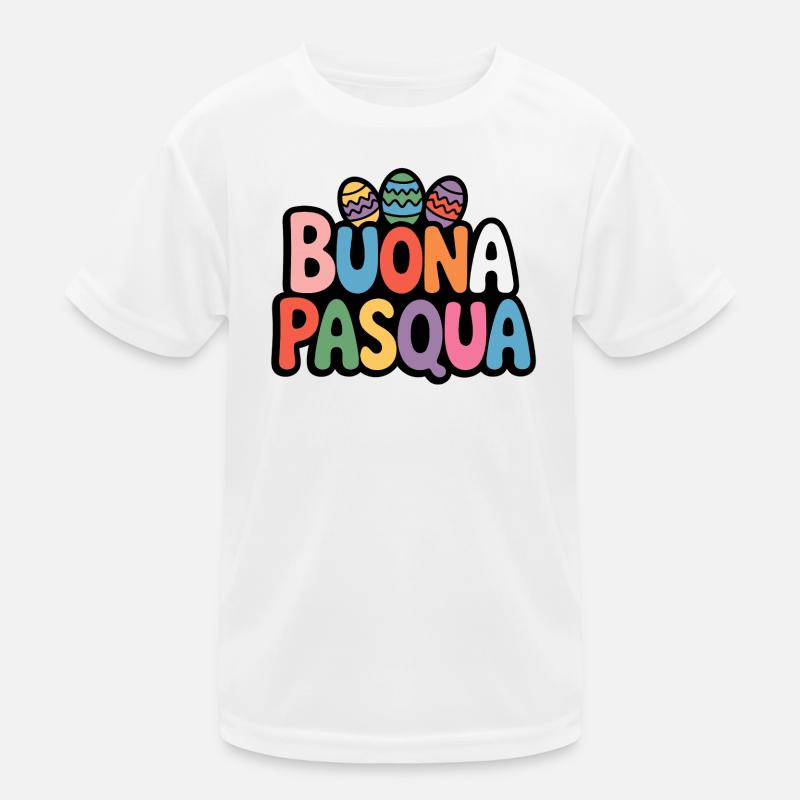Buna Pasqua Bunny T-shirt sport Enfant