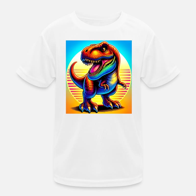 Dinosaurier Kinder Funktions-T-Shirt
